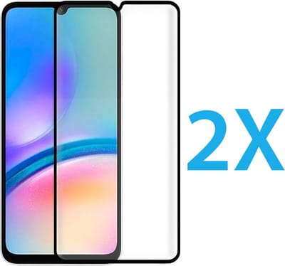 2x Full Cover Screenprotector Geschikt voor: Samsung Galaxy A34 5G - Screen protector - volledige glas - bescherming - beschermglas - ZT Accessoires