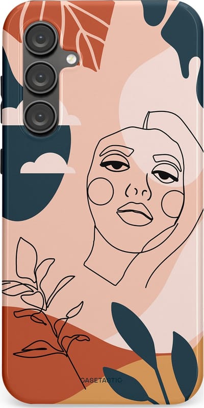 Casetastic Hoesje Geschikt voor Samsung S23 FE - Stijlvolle Beschermende Duo-layer Case - Zachte contour