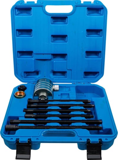BGS Hydrauliekcilindergereedschapset met trekspindels voor dieselinjectorentrekkers 17 t - 74285