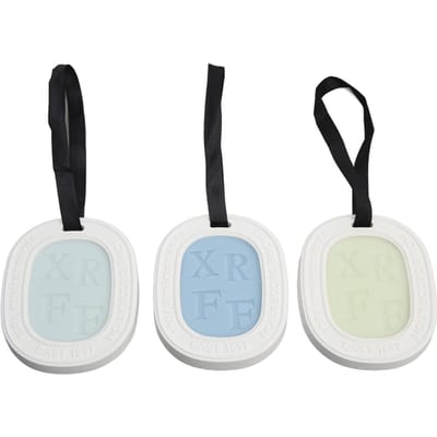 3 stuks Hangende Aromatherapie Tabletten Langdurige Geur Ontgeuren Kledingkast Geurtablet black