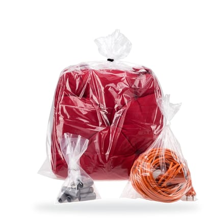 Inpakr Plastic Zakken PE Transparant - 14 x 5 x 35 cm - 20 micron - 1000 stuks