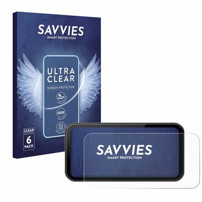 Savvies - Screenprotector voor Wonsidary W622 6.25" - Folie Beschermfolie transparant 6 Stuks