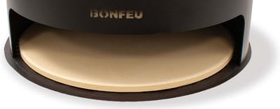 BonFeu Pizzasteen voor BonPizza - Hittebestendige Keramische Steen voor Knapperige Pizza's en Ambachtelijk Brood