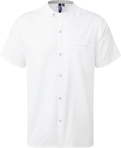 Schort/Tuniek/Werkblouse Heren XS Premier White 65% , 35% Katoen