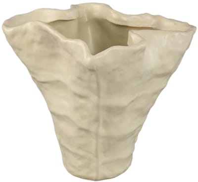 PTMD - Vaas Reff - Beige - 25x23x21.5cm