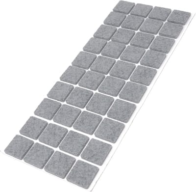 Zelfklevende Vilt Glijders 40 Stuks 25x25 mm - Meubelbescherming en Vloerbescherming