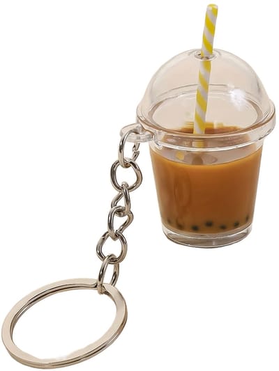 Bubble Tea Sleutelhanger – Mini Iced Drink | Realistisch Design | Voor Fans & Foodies