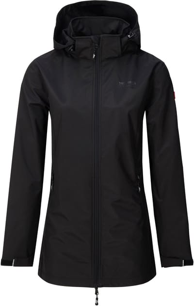 Nordberg Doriene - Softshell Outdoorjas Dames - Zwart - Maat S