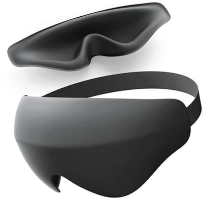 3D Slaapmasker voor Volwassenen - Lichtdicht, Ademend en Verstelbaar Reismasker