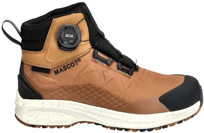 Mascot Footwear Customized Veiligheidsschoenen hoog F1602-702 - notenbruin - 42
