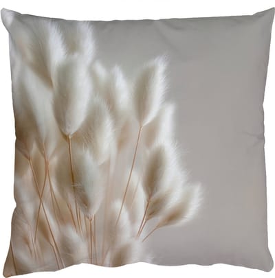 Sierkussens - Kussentjes Woonkamer - 50x50 cm - Pluimen - Beige - Minimalistisch