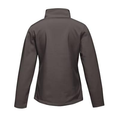 Regatta Opvallende Dames/dames Ablaze Afdrukbaar Soft Shell-jasje (Afdichting Grijs/Zwart)