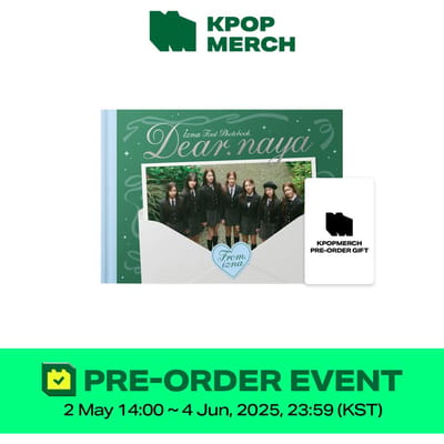 izna - 2025 Fotoboek [Dear. naya, Van izna] Incl. KPOP-MERCH POB KPM POB white