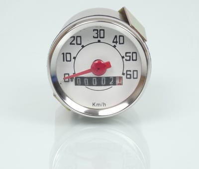 rms snelheidsmeter voor scooter piaggio 50 vespa r 1969-1971 v5a1t / 60 km/h nieuw
