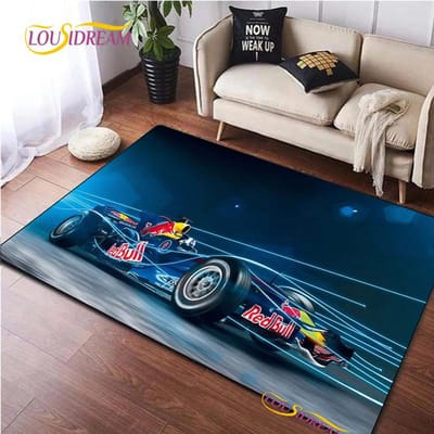 Raceauto Patroon Kleed voor Slaapkamer Woonkamer Tapijt voor Keuken Vloermatten Huisdecoratie Alfombra Kinderspel Antislip Vloerkussen Kleed 160*200cm