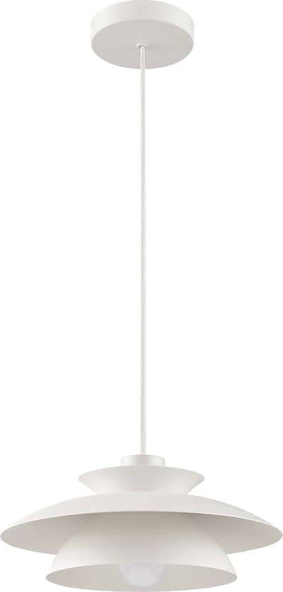 Brilliant Appia - Hanglamp - E27 max 1x20W - Wit