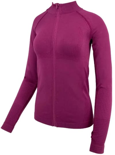 Joluvi Ana Fleece Met Volledige Rits Paars S Vrouw
