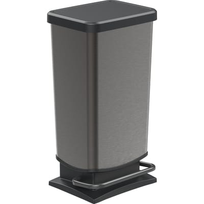 Pedaalemmer - afvalbak 40 l PASO grafiet