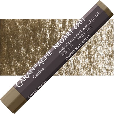 Caran d'Ache Neoart Permanent Wax Oliepastel - Raw Umber (548)