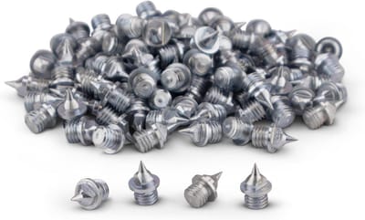 100 Stuks Lichtgewicht Atletiek Spikes Nagels 6mm Puntig Universeel