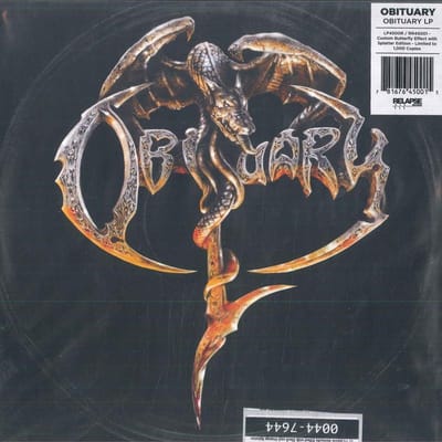LP Plaat OBITUARY - Obituary RR7370 Relapse Records 2021 VS Rock gray