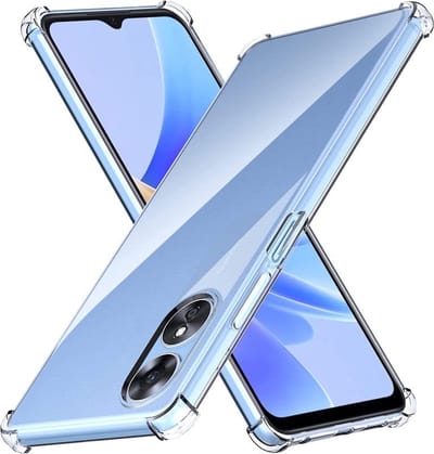 Casemania Hoesje Geschikt voor Oppo A78 5G Transparant - Anti-Shock Hybrid Back Cover