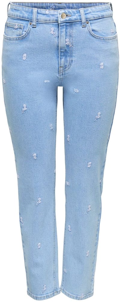 ONLY Straight fit jeans ONLEMILY High waist Straight fit Enkel lengte Jeans