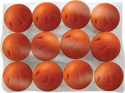 Honkballen Trainingsballen - Wiffle Ballen - Sport Training - Elite Rebound Samenstelling - 9 inch - Oranje
