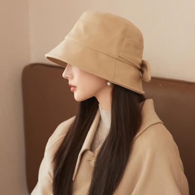 Nieuwe Japanse Veelzijdige Grote Hoofdomtrek Duidelijk Gezicht Kleine Emmerhoed Koreaanse Versie Ins Vissershoed Trend One Size brown