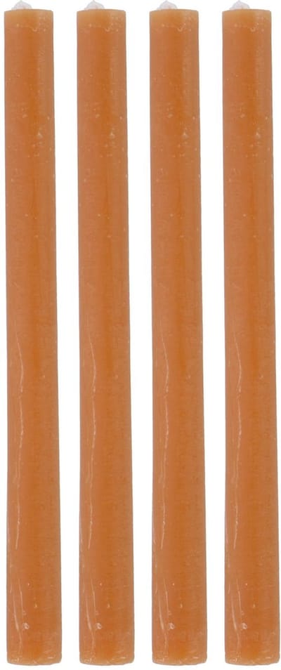 Dinerkaars 4pc geel