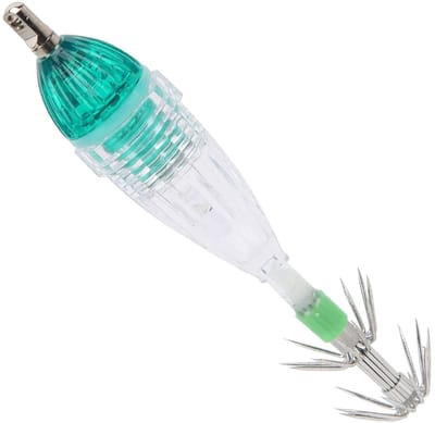 Dailygoods- Loklicht Groen - Inktvis Aas - LED Onderwaterlamp - Dubbellaagse Haak - Vissen Licht - Waterdicht Materiaal - Visserslamp