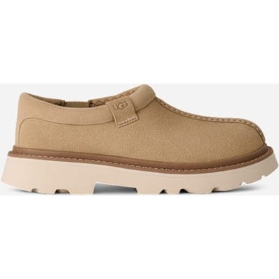 UGG® Tasman Lug in Brown, Size 11, Suede/Polyester/Wool