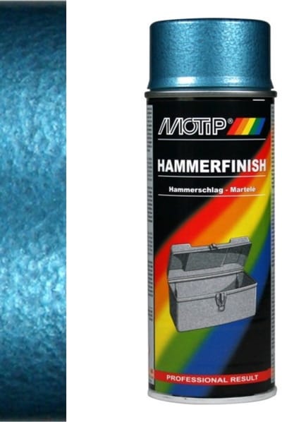 Motip Spuitbus Hamerslag Lak - 4011 Blauw