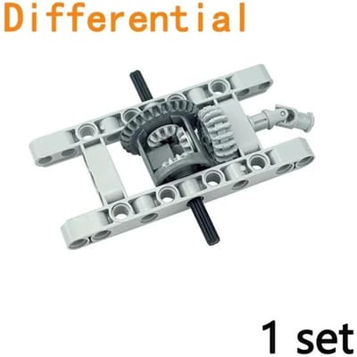 MIJN EIGEN CREATIE Tech Differentieel Bouwstenen Mechanisch Speelgoed High Tech Component Differentieel Tandwielen Montage Inclusief 6573 62821 65414