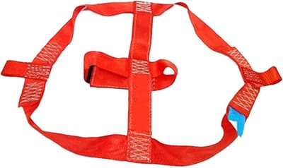 Motorfiets Bandenband - Bevestigingsband Voertuig - Vervoeren Voertuigen - Veilig Vergrendelingssysteem - 18 cm - Rood