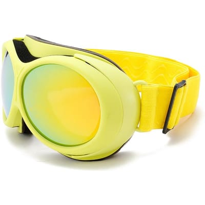 Dernières lunettes de ski rondes colorées double couche anti-buée pour adultes protection oculaire contre le vent de neige sports d'extérieur alpinisme neige