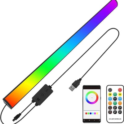 RGB Phantom Kleur Opname Licht Toetsenbord Omgevingslicht Scherm Achtergrondverlichting Nachtlampje Schakelaar/Afstandsbediening 1pcs