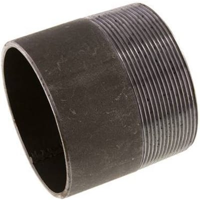 R 3'' Buitendraad x 88.9mm Stalen Pijpnippel met Las uiteinde 50 Bar DIN 2982 - 80mm