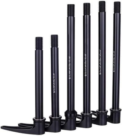 Fiets Steekas - Wielas Spies - Wielbevestiging - Lichtgewicht Aluminium - 12mm - Metaal