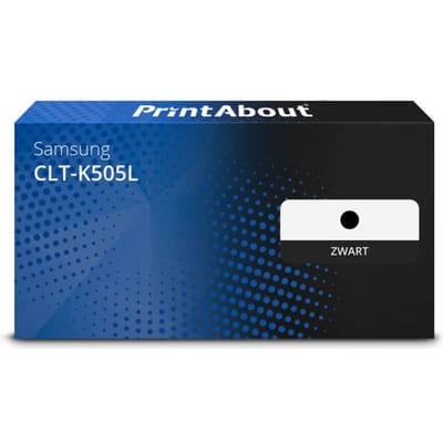 PrintAbout huismerk Toner CLT-K505L (SU168A) Zwart Geschikt voor Samsung