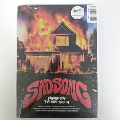 P1HARMONY - [SAD SONG] 7e minialbum, sticker van AsiaPopGang als cadeau Ver.S