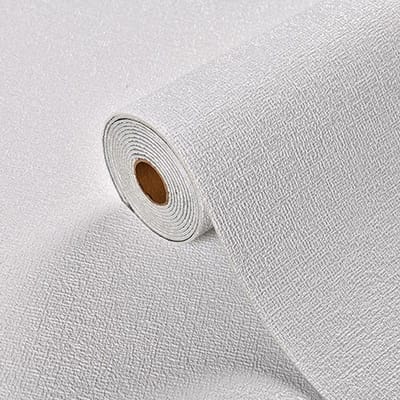 10 Meter / Rol 3D Zelfklevende Dikke Waterdichte Behang Linnen Gestructureerde Zuivere Kleur Huis Decoratieve Gerenoveerde Sticker 50cm*10m