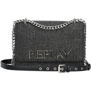 REPLAY Schoudertas Crossbody Bag Black Zwart