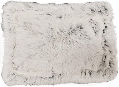 Animal Boulevard Ab10812 - Manden En Kussens - Hond - Ab Bench Mat Long Plush Grijs-m 73x45cm - Maat: M