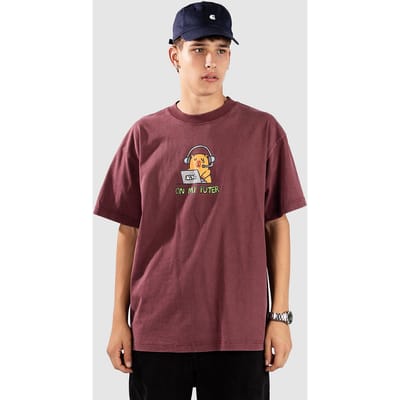 A.LAB On My Puter Boxy T-Shirt rood