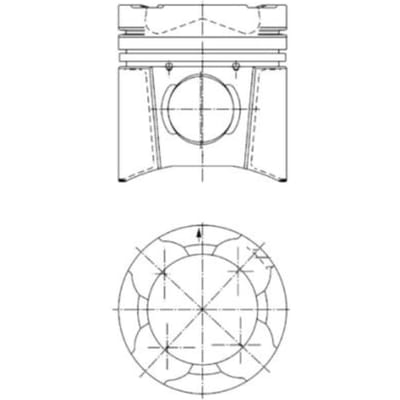 Zuiger KOLBENSCHMIDT 94846600