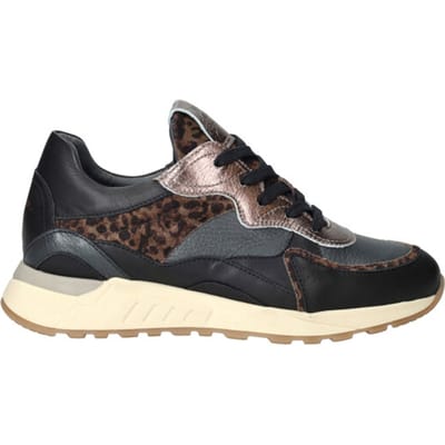 Dames Sneakers Piedi Nudi Nova 11.40 Black Bronze Zwart - Maat 42