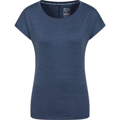 Mountain Warehouse Dames/Dames Panna II UV-bescherming Los T-Shirt (Marine)