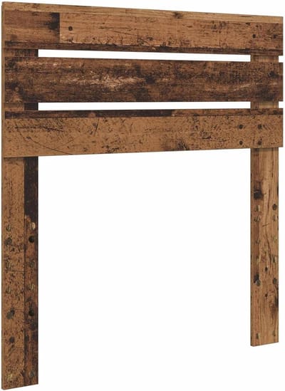 Hoofdbord Hout - Bedombouw Decoratie - Slaapkamer Aankleden - Stijlvolle Houtconstructie - 100 cm breed - Oud Hout