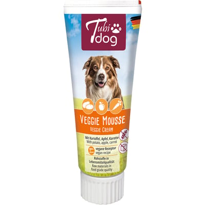 Tubidog veggie-Mousse met aardappel, appel & wortel - Voordeelpakket: 3 x 75 g